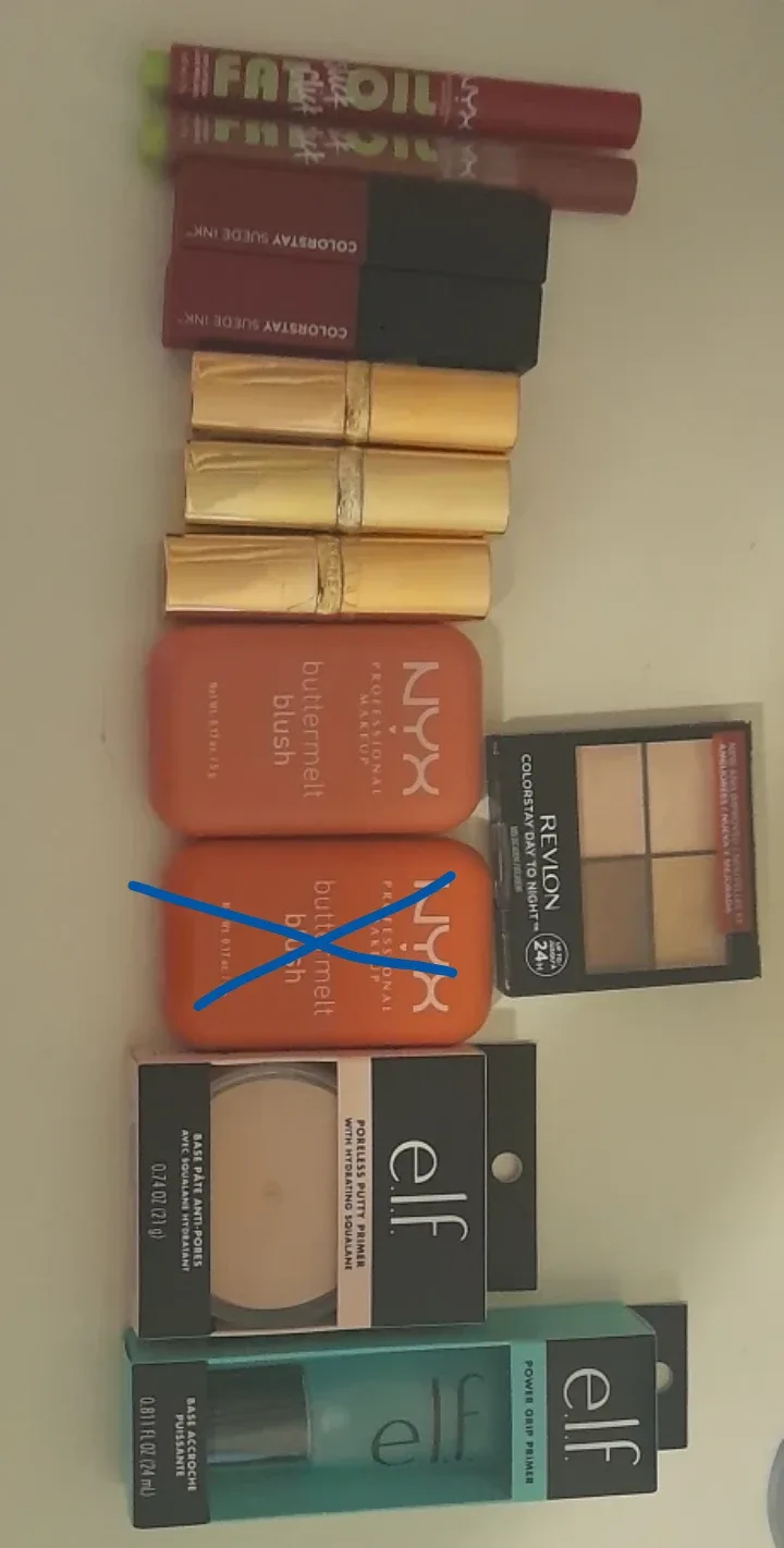 Makeup NYX, Revlon, e.l.f, loreal