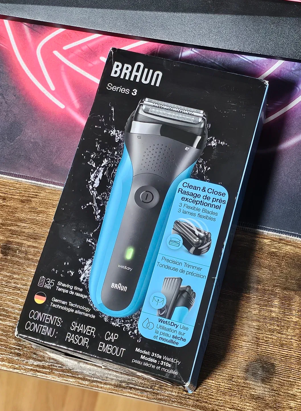 Braun Series 3 310s Wet & Dry Electric Shaver - New image indicator(10)