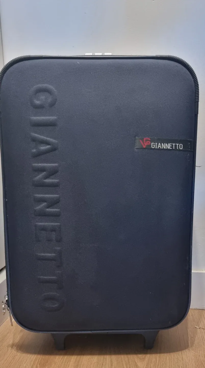 Giannetto Rolling Suitcase - Navy Blue thumbnail