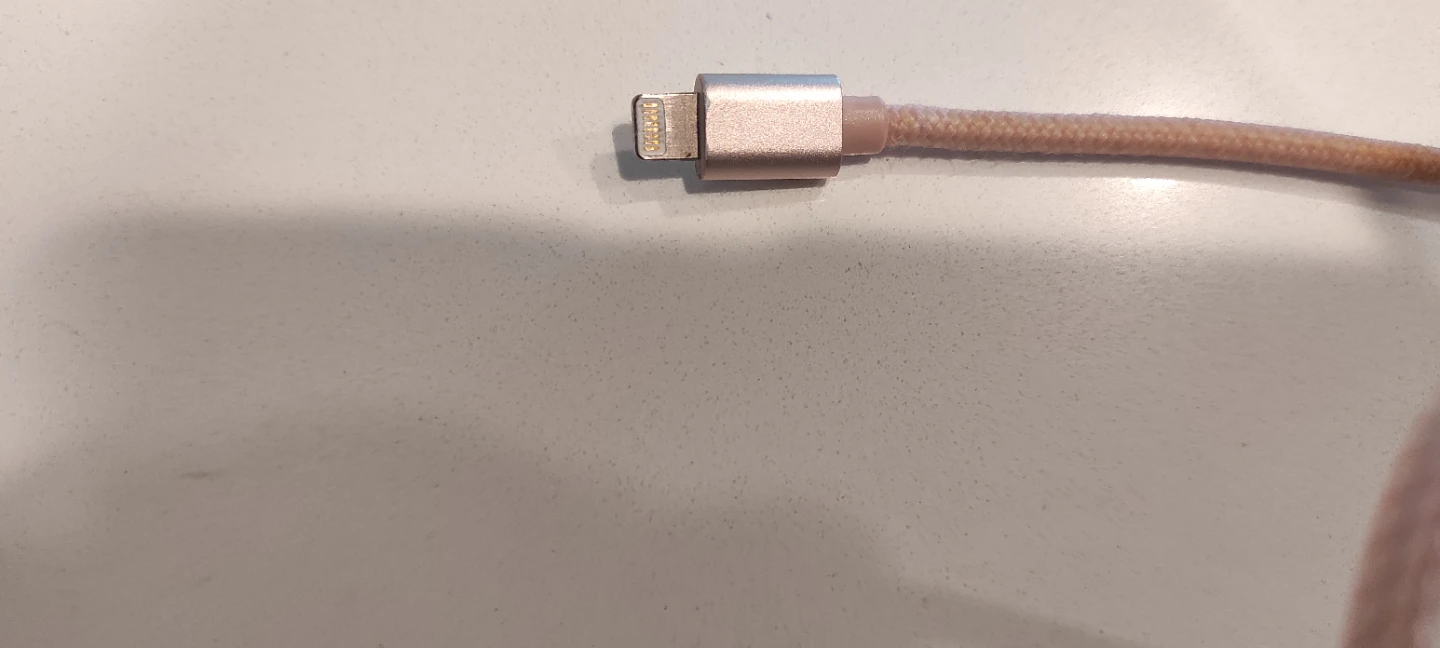 Rose Gold USB to Lightning Cable - photo 2