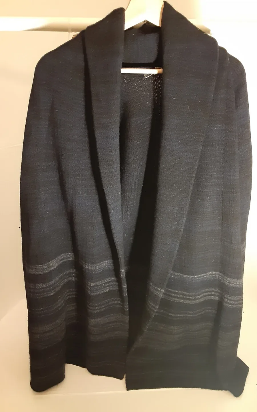 Vince - Wool/Yak - Dark Blue/Black Cardigan | S: L/G image indicator(2)