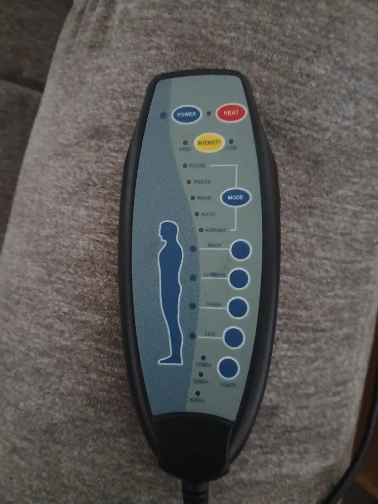 Recliner and heated massage chear image indicator(8)