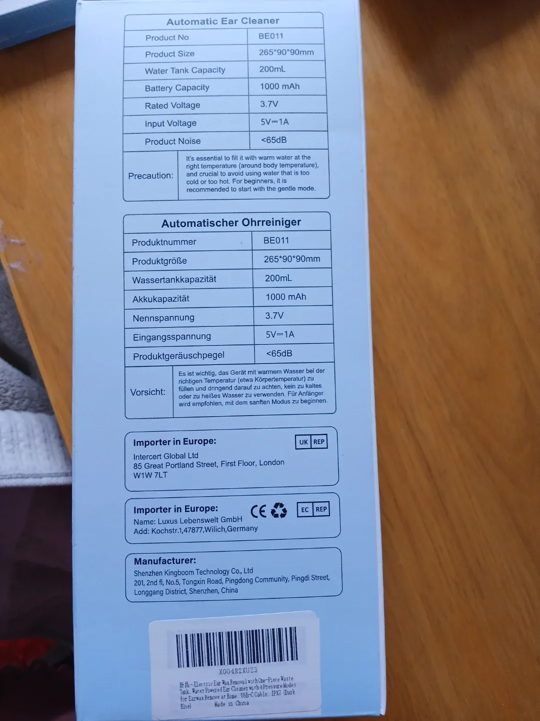 Maoever Automatic Ear Cleaner - Safe & Hygienic image indicator(3)