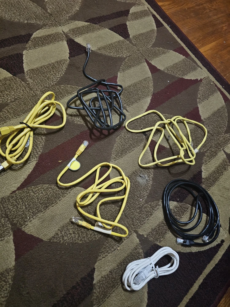 50 foot lan cable cat 5 - photo 2