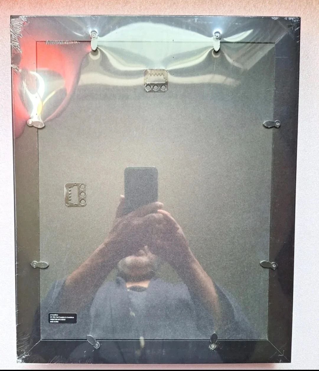 Lot - Two 11" x 14" Matted to 8" x 10" Black Wood Picture Frames image indicator(3)