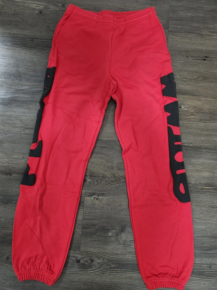 Sp5der Red Hoodie & Sweatpants Set - Size S - photo 3