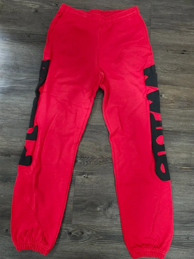 Sp5der Red Hoodie & Sweatpants Set - Size S image indicator(3)