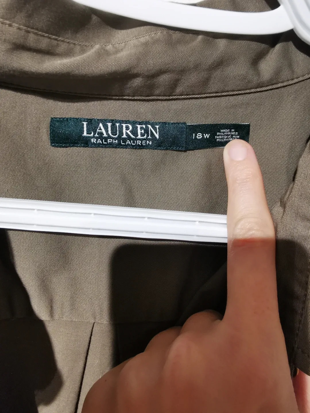 Lauren Ralph Lauren Shirt Dress - Size 18W image indicator(5)