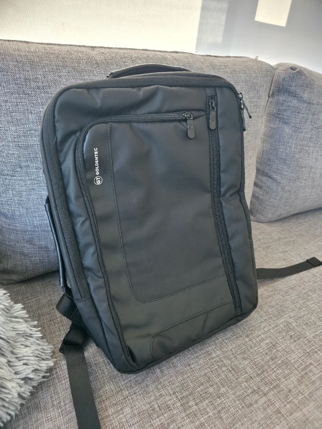 GoldenTec Oslo Laptop Backpack up to 15.6" - Black image indicator(3)