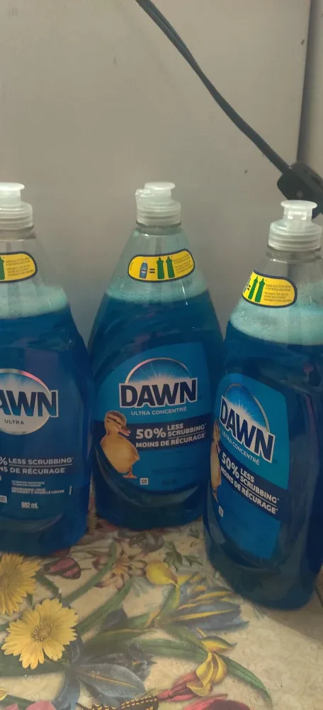 Dawn Ultra Concentré Dish Soap - 982 mLx 3