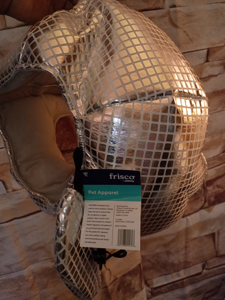 Frisco Disco Ball Costume - Pet Apparel