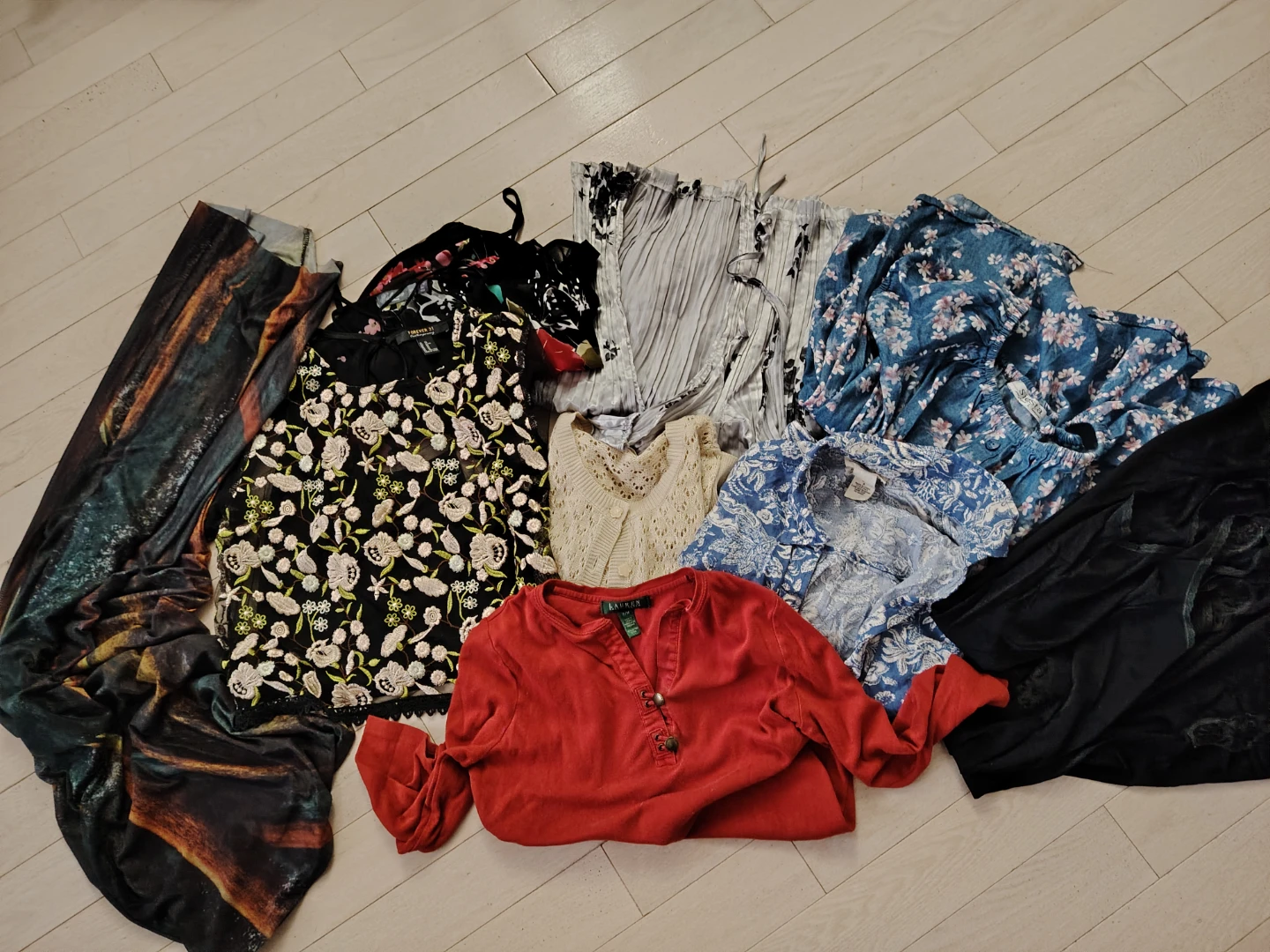 Assorted Women's Clothing Bundle - Sizes S, M, L