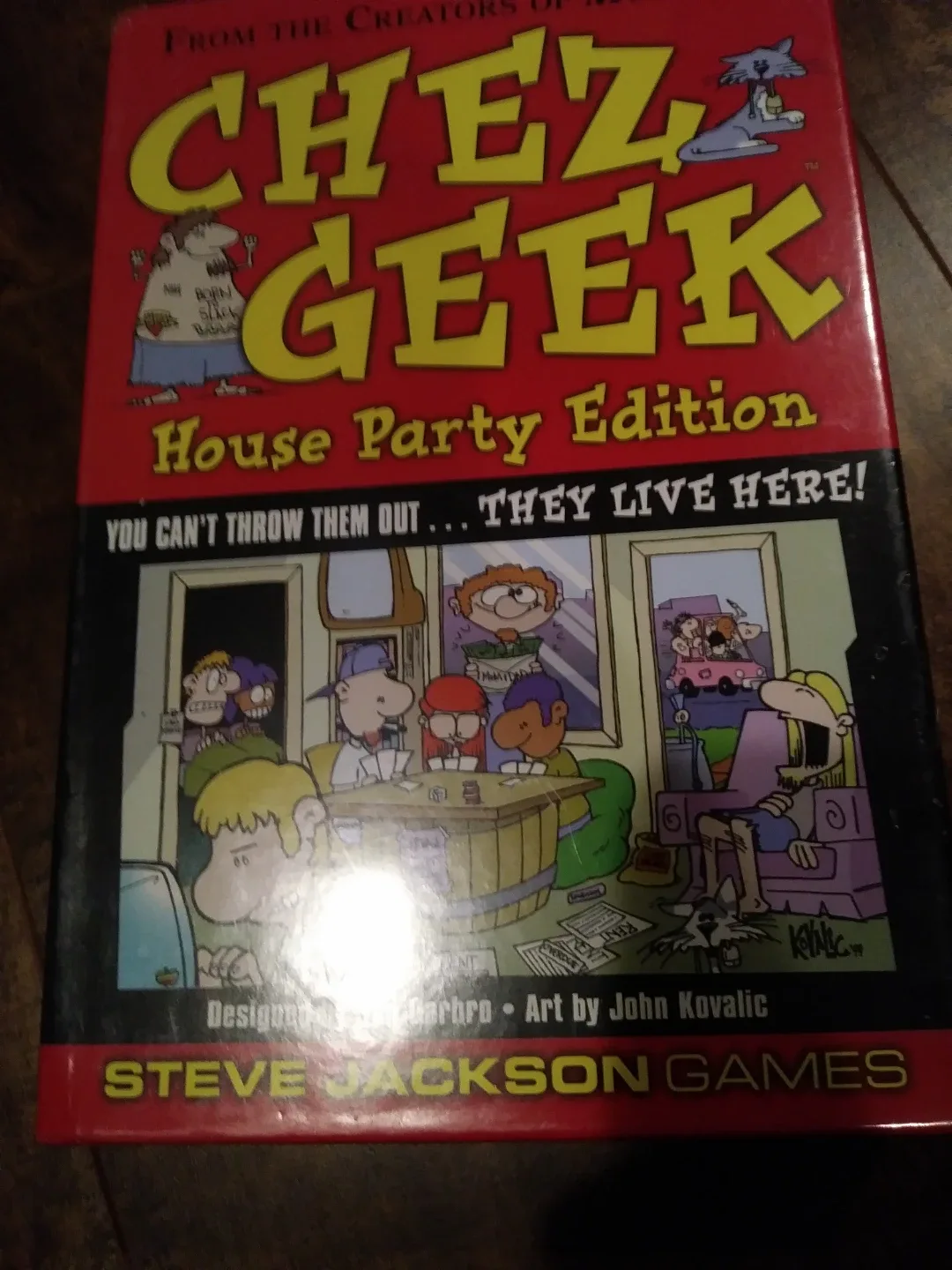 Chez Geek House Party Edition Board Game