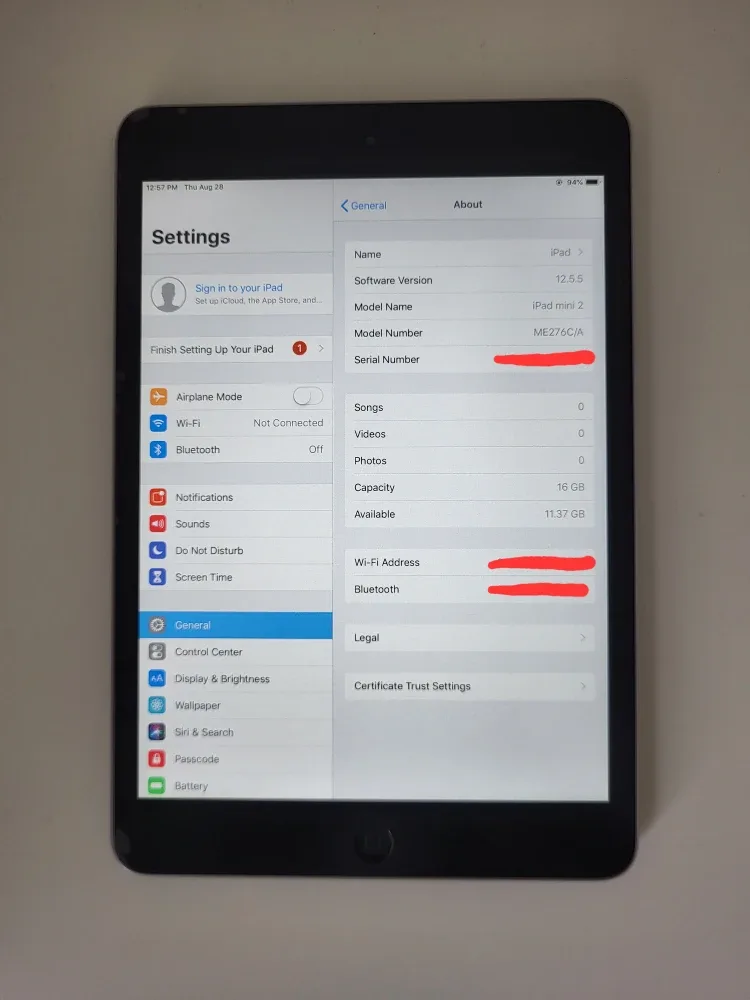 iPad Mini 2 - 16GB image indicator(4)