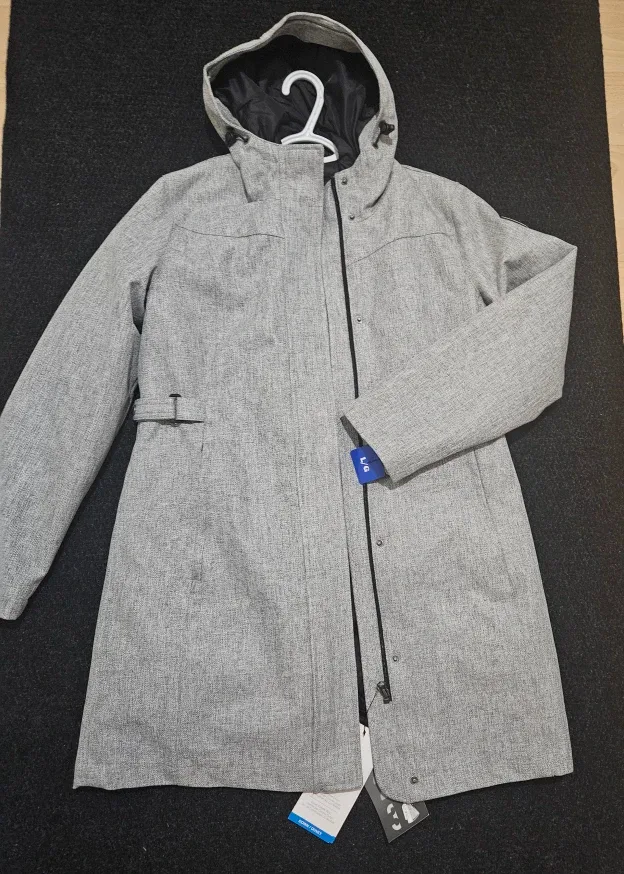 Gotcha Glacier Grey Coat - Size L