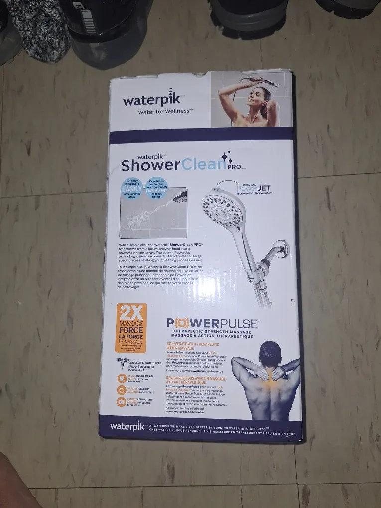 Waterpik ShowerClean Pro Handheld Shower Head image indicator(3)