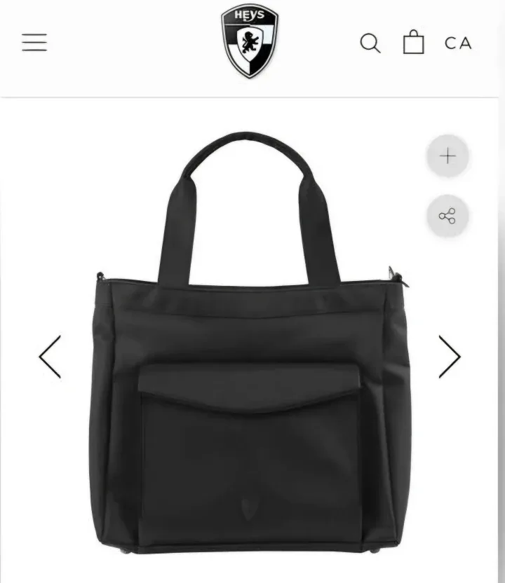 Heys Carry-On Travel Tote - Black