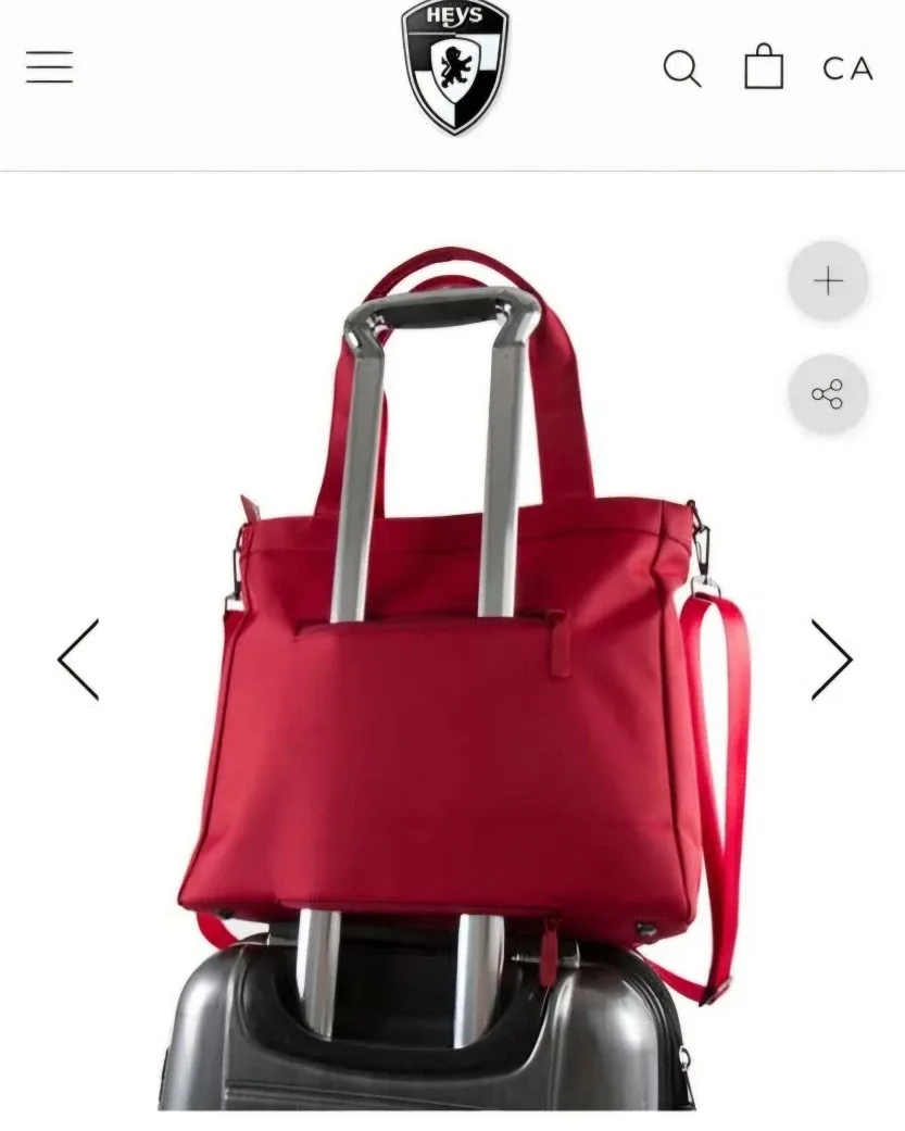 Heys Carry-On Travel Tote - Black image indicator(2)