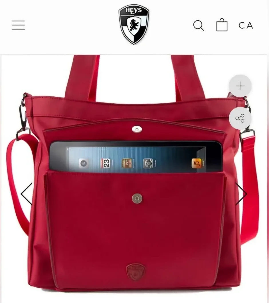 Heys Carry-On Travel Tote - Black image indicator(3)