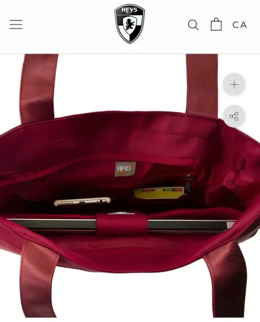 Heys Carry-On Travel Tote - Black image indicator(5)