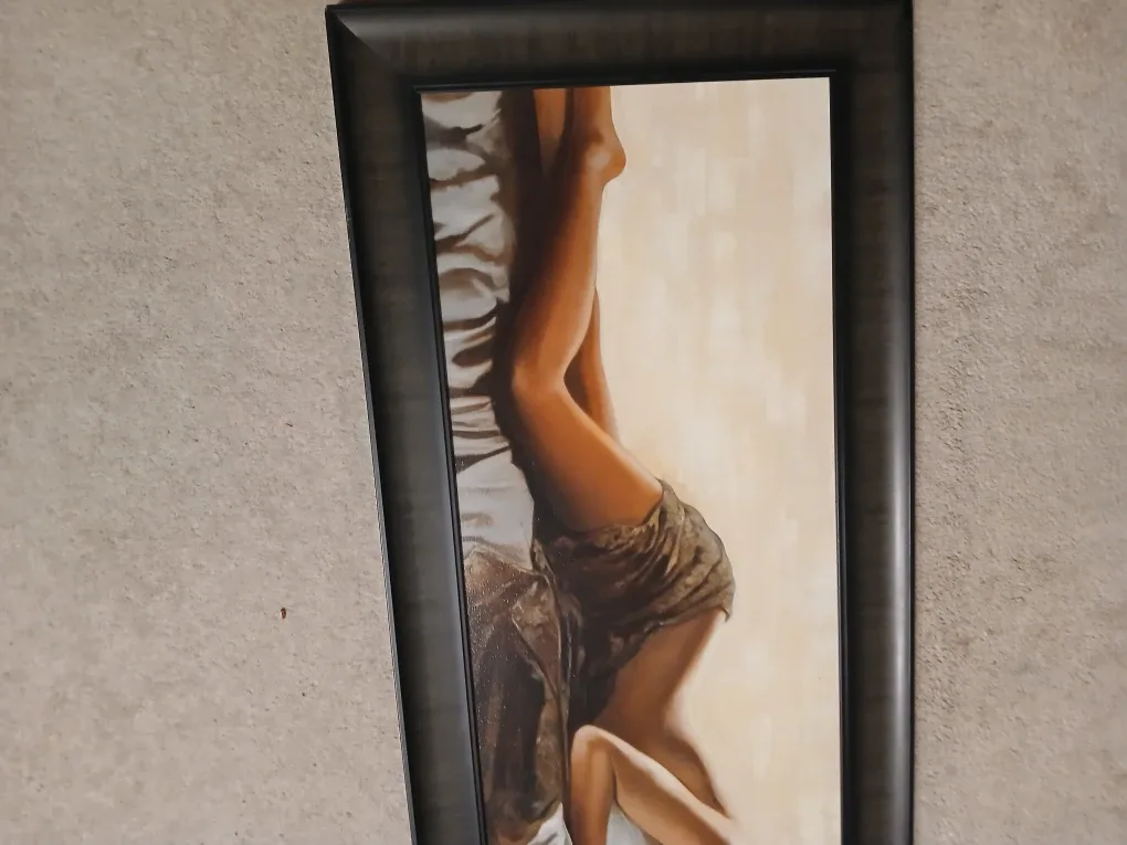 Long sensual painting of woman image indicator(3)