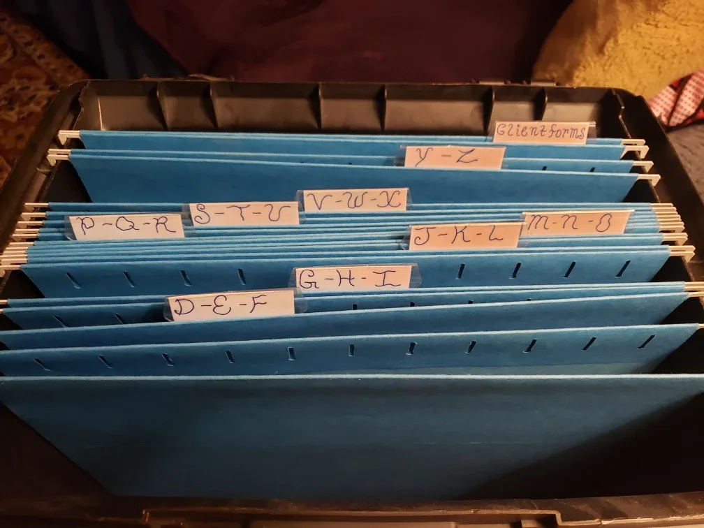 Black File Storage Box image indicator(2)