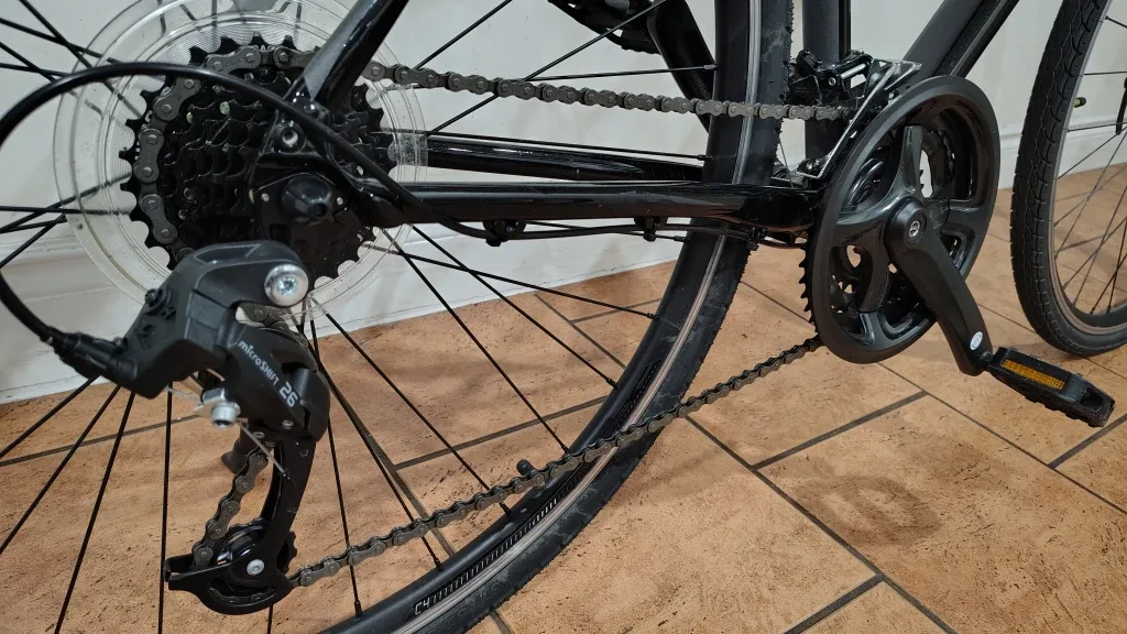 (NEW)Cannondale Quick 6 Hybrid Bike - Black image indicator(5)