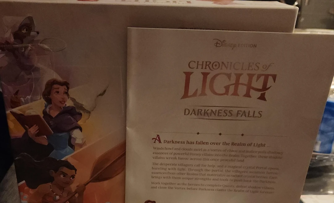 Disney Edition Chronicles of Light Board Game
