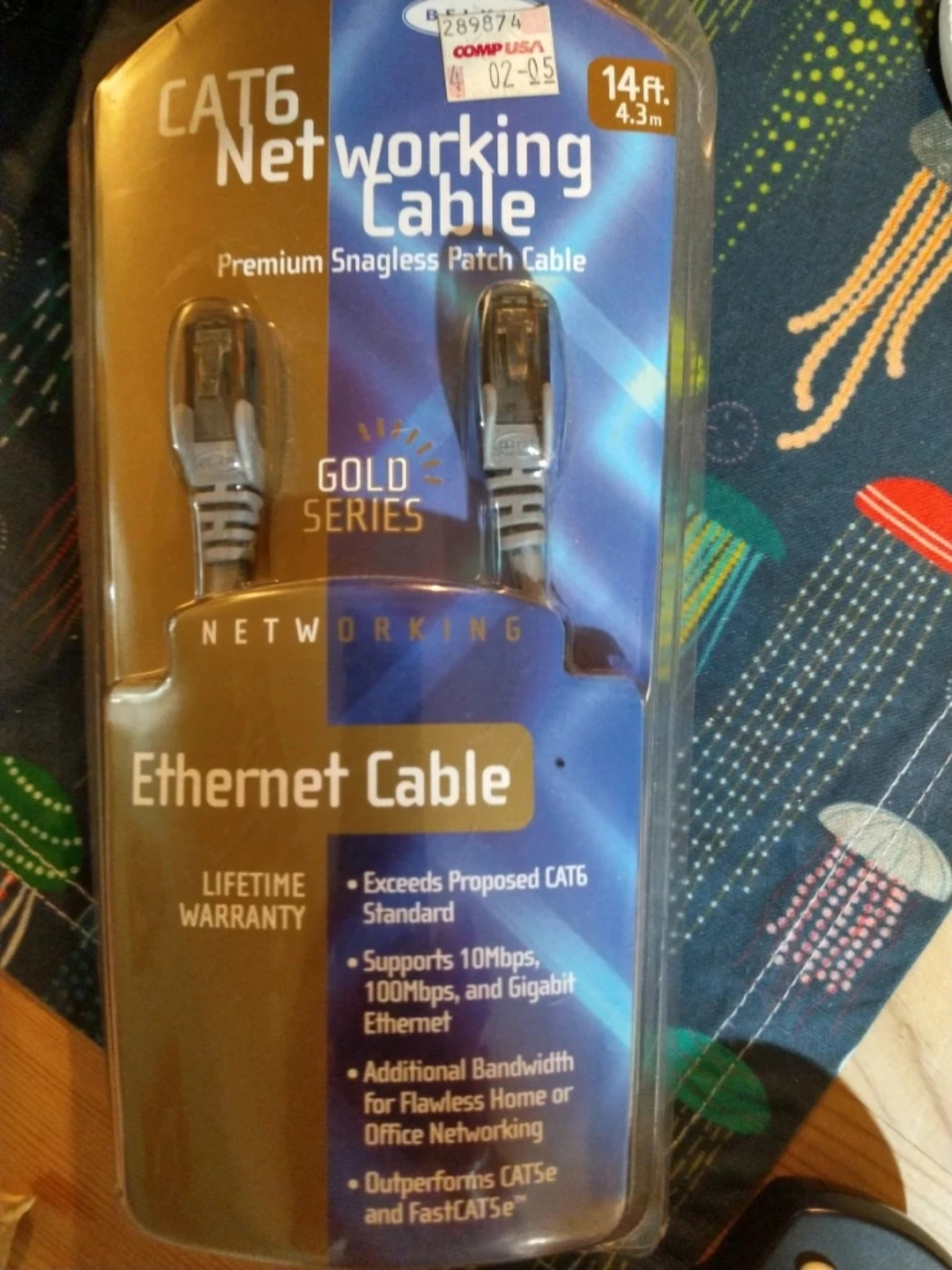CAT6 Networking Cable 14ft