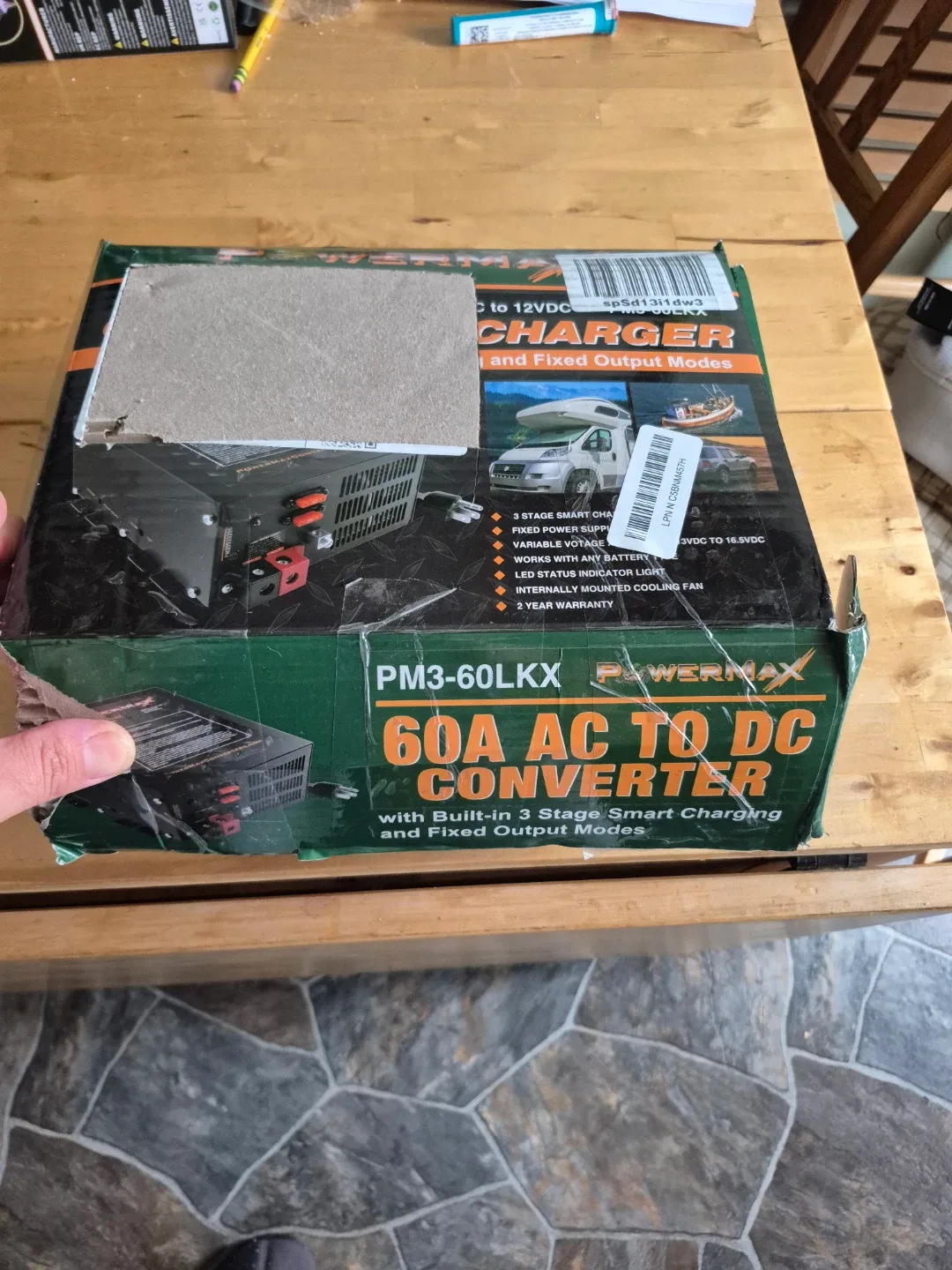 PowerMax PM3-60LK 60 Amp Power Converter image indicator(6)