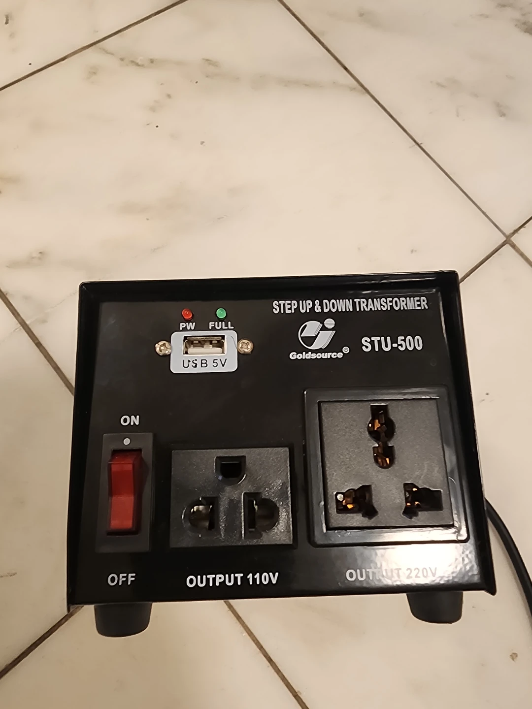 Goldsource STU-500 Step Up & Down Transformer - photo 2
