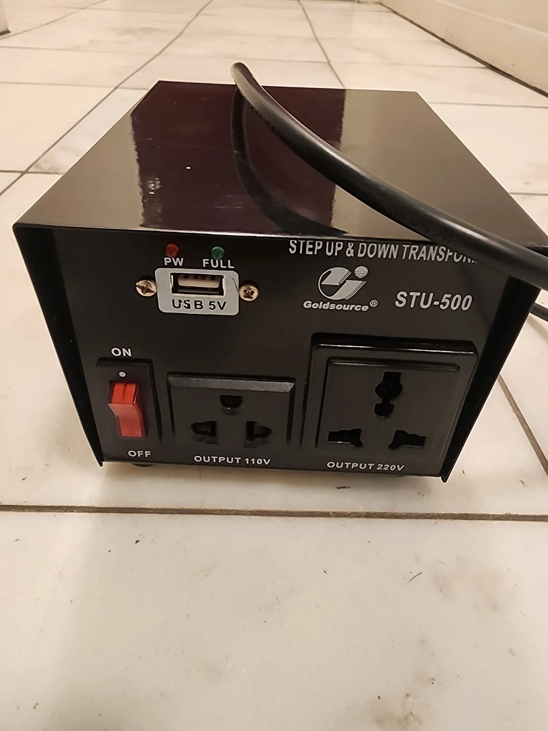 Goldsource STU-500 Step Up & Down Transformer - photo 5