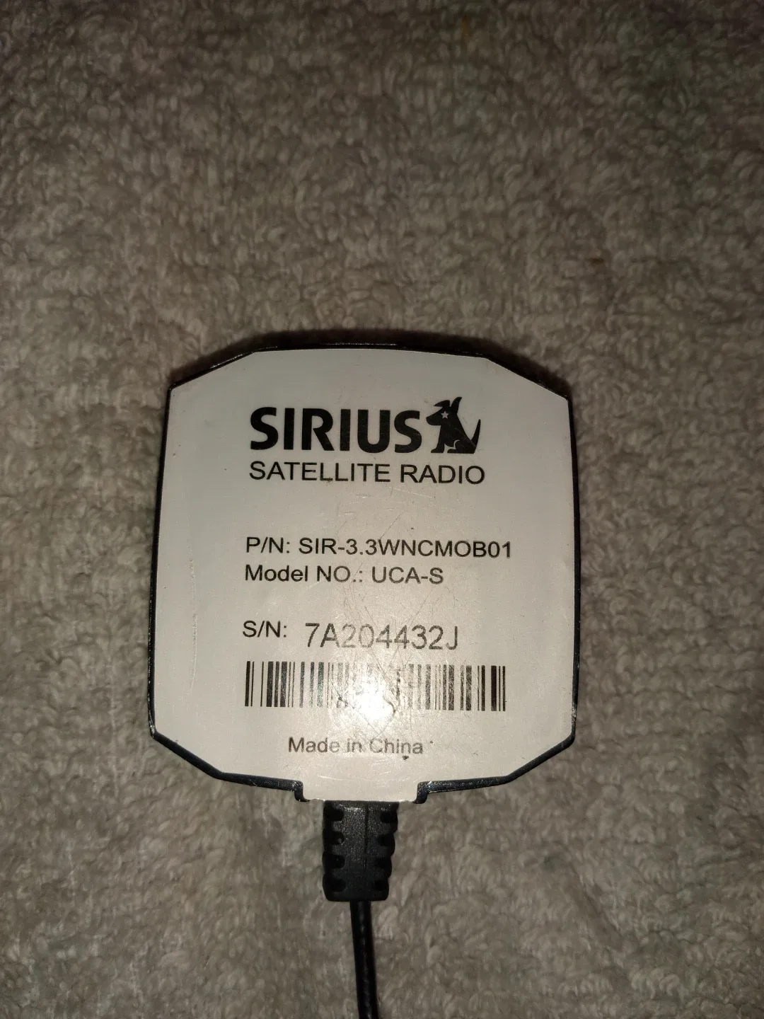 Sirius Satellite Radio Antenna SIR-3.3WNCMOB01 image indicator(2)