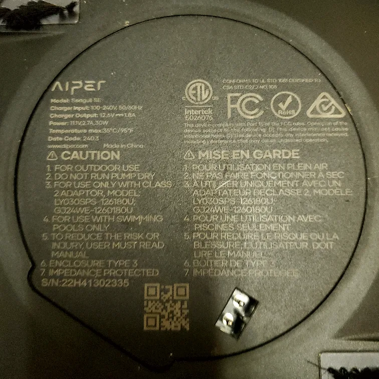 Aiper Seagull SE Cordless Robotic Pool Cleaner - Brand New! image indicator(6)