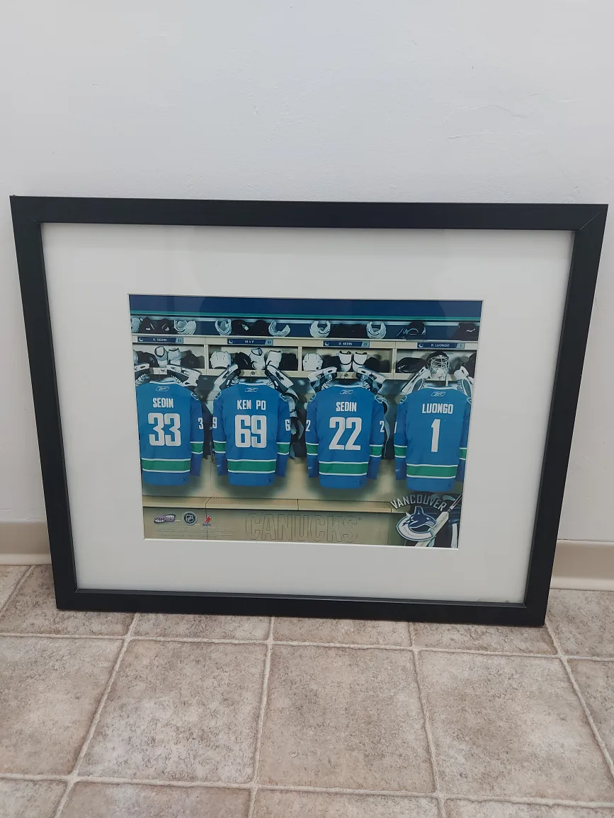 Vancouver Canucks Framed Print