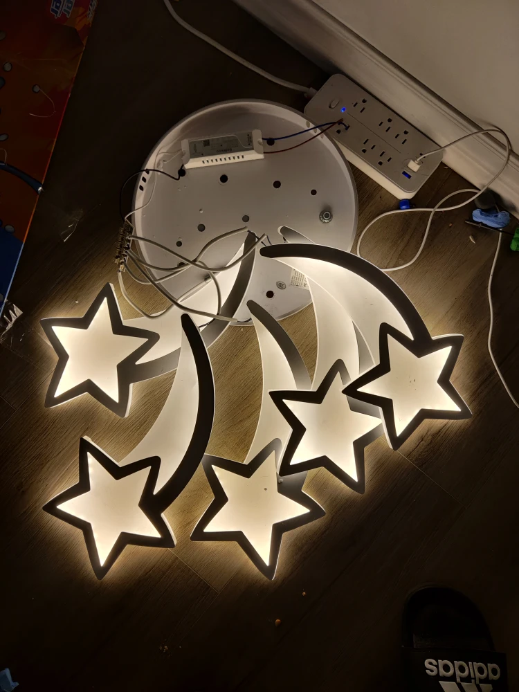 Star-shaped LED Ceiling Light - photo 2