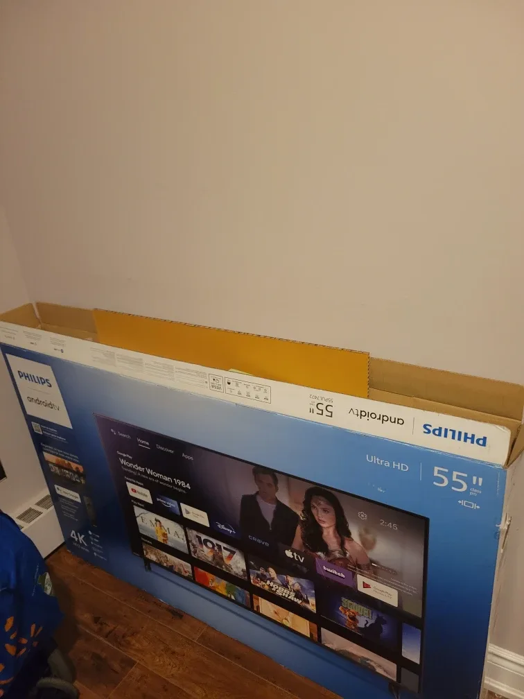 Philips 55" Ultra HD Android TV