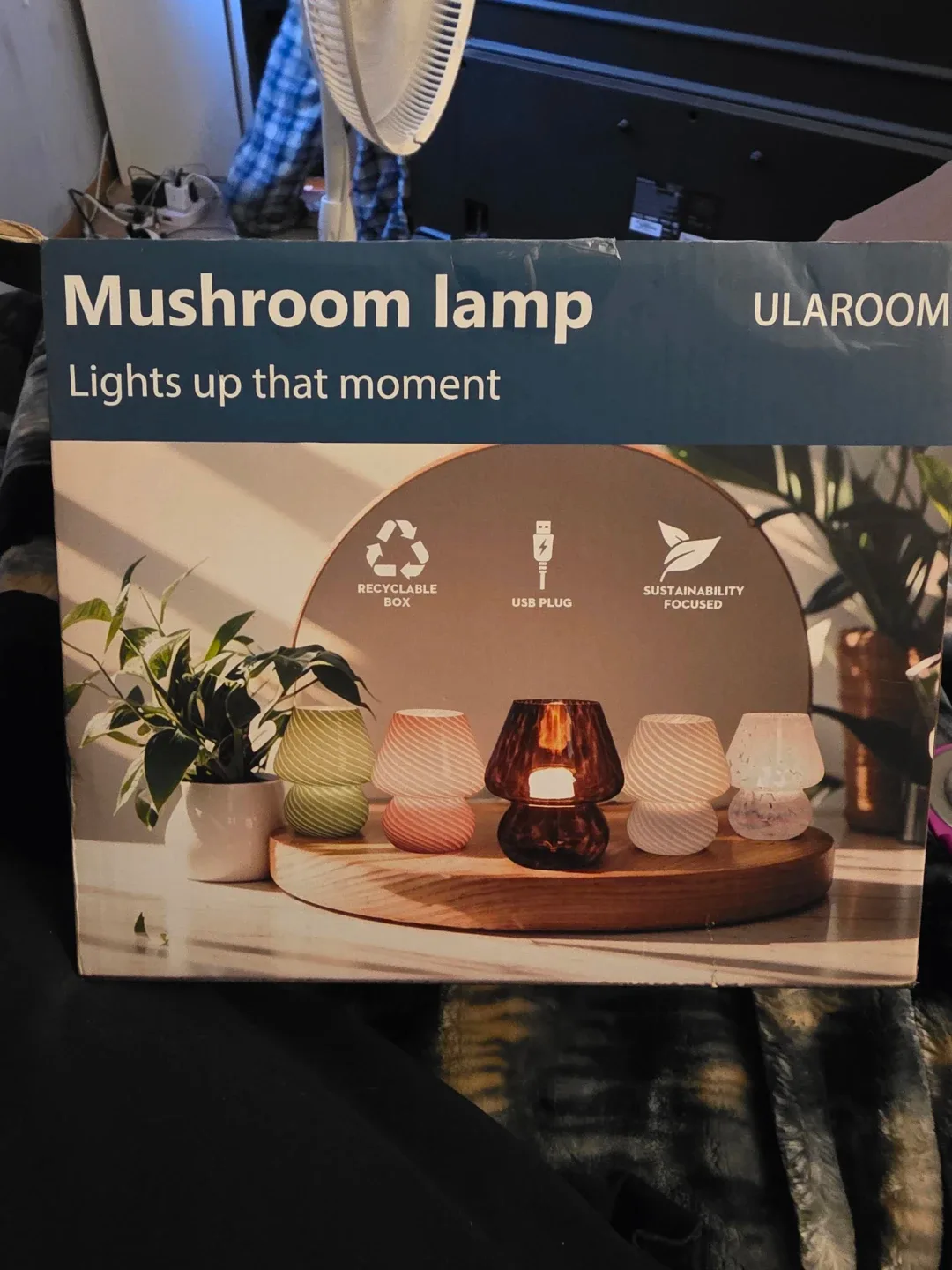 ULAROOM Mushroom Lamp - Lights Up That Moment thumbnail