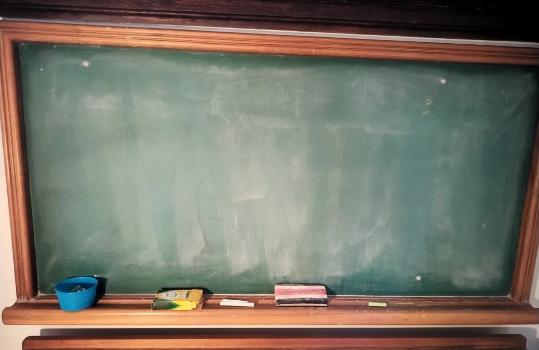 Vintage Green Slate Chalkboard