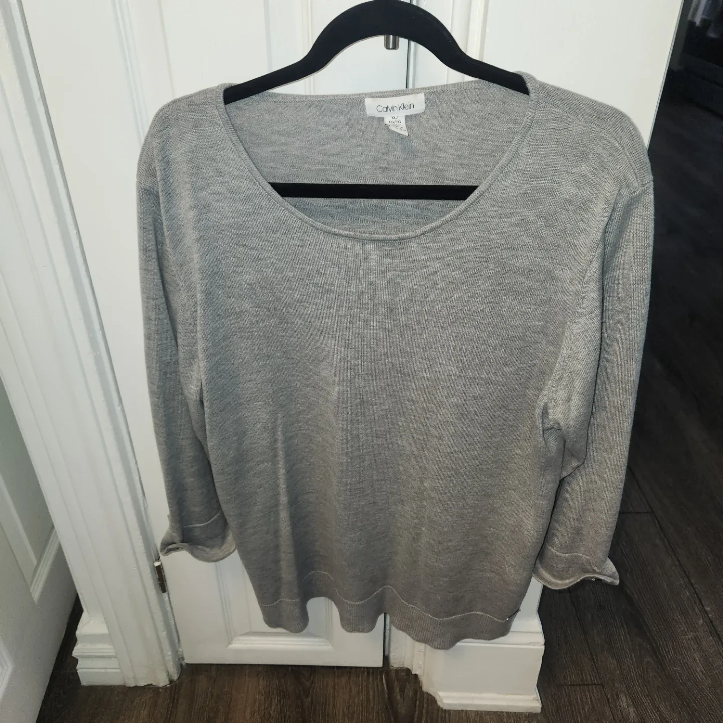 Calvin Klein Grey Sweater - Size XL