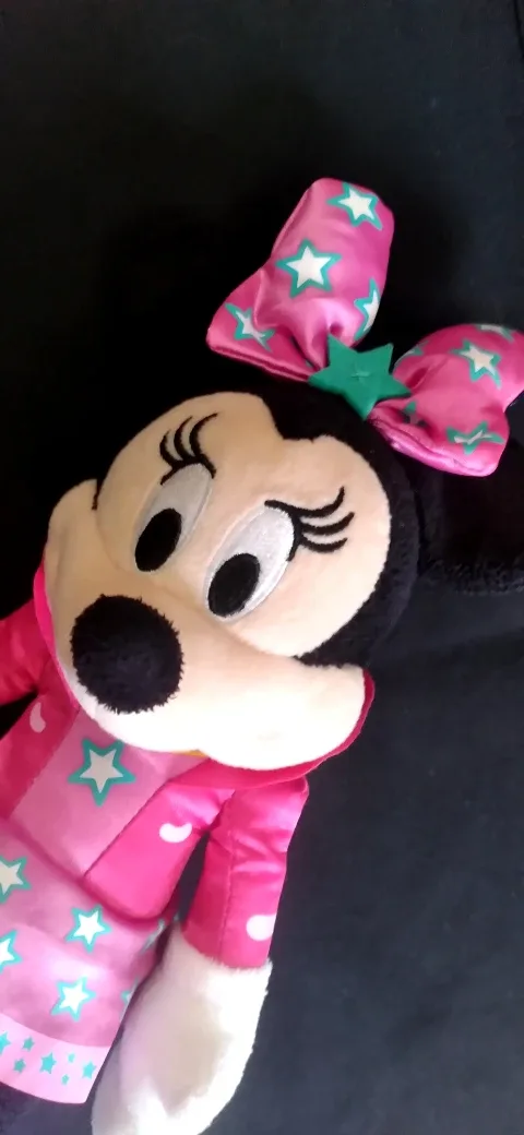 DISNEY PLUSH COLLECTIBLE - POP STAR MINNIE MOUSE