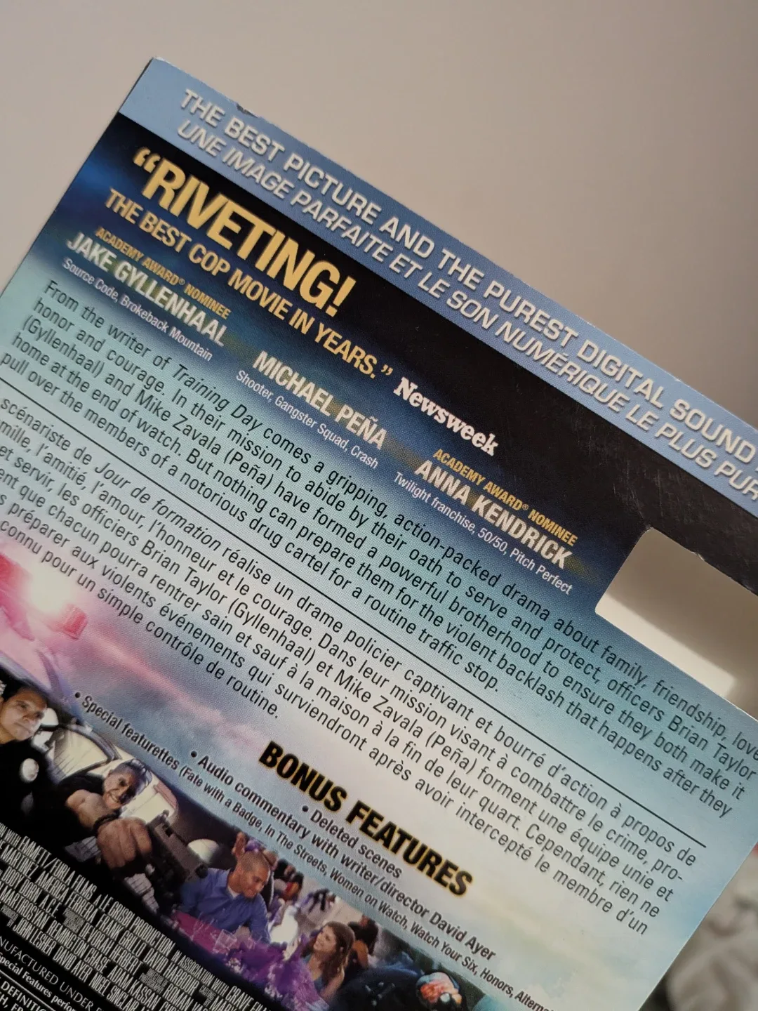 NEW End of Watch Blu-Ray + DVD Pac SEALED image indicator(3)