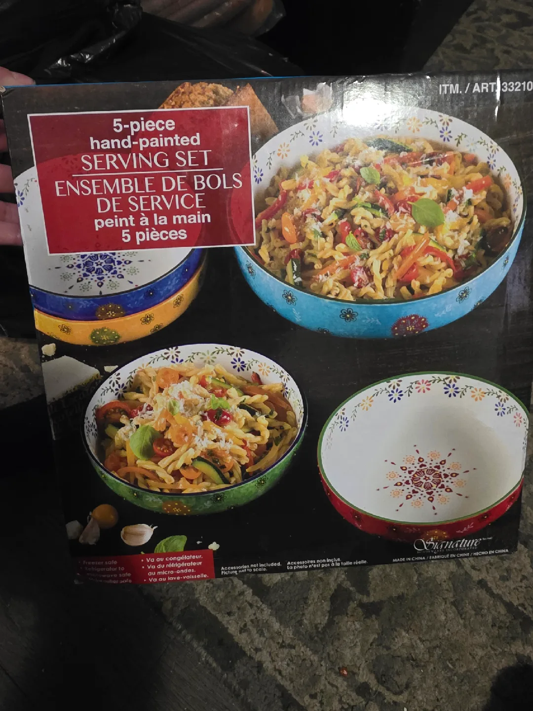 Signature 5-Piece Hand-Painted Serving Set