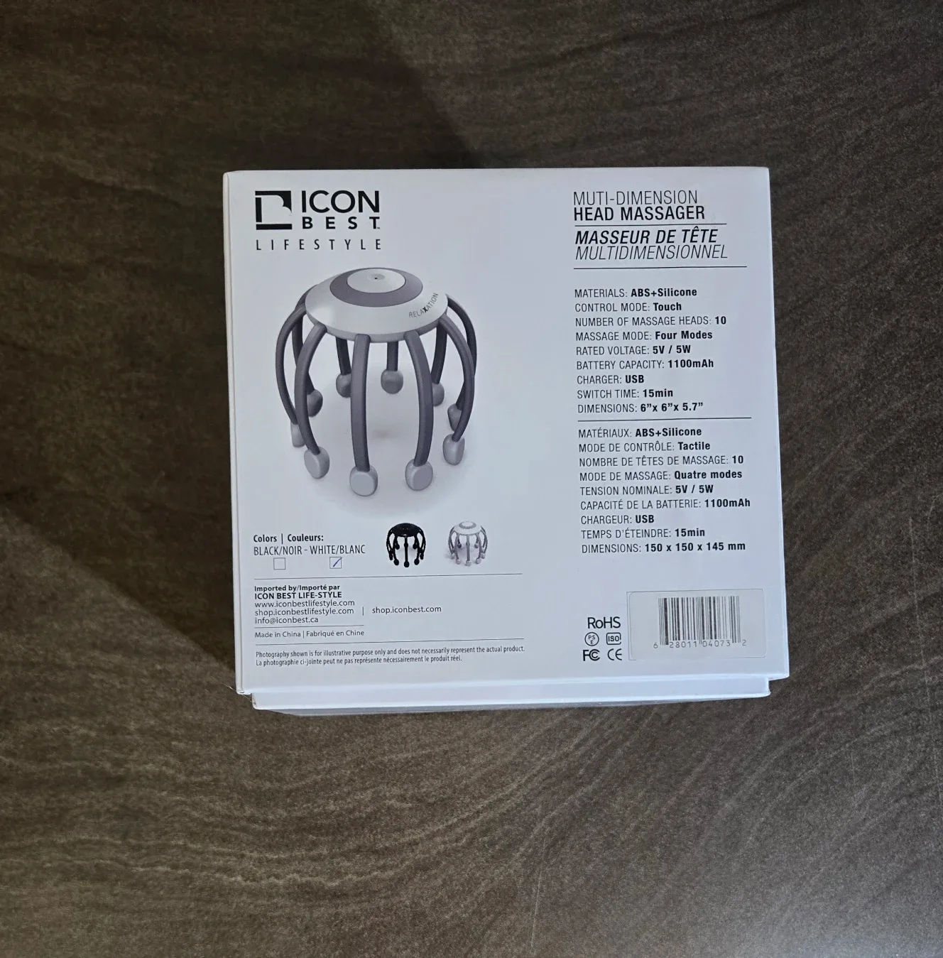 Icon Best Lifestyle Relaxation Head Massager image indicator(5)