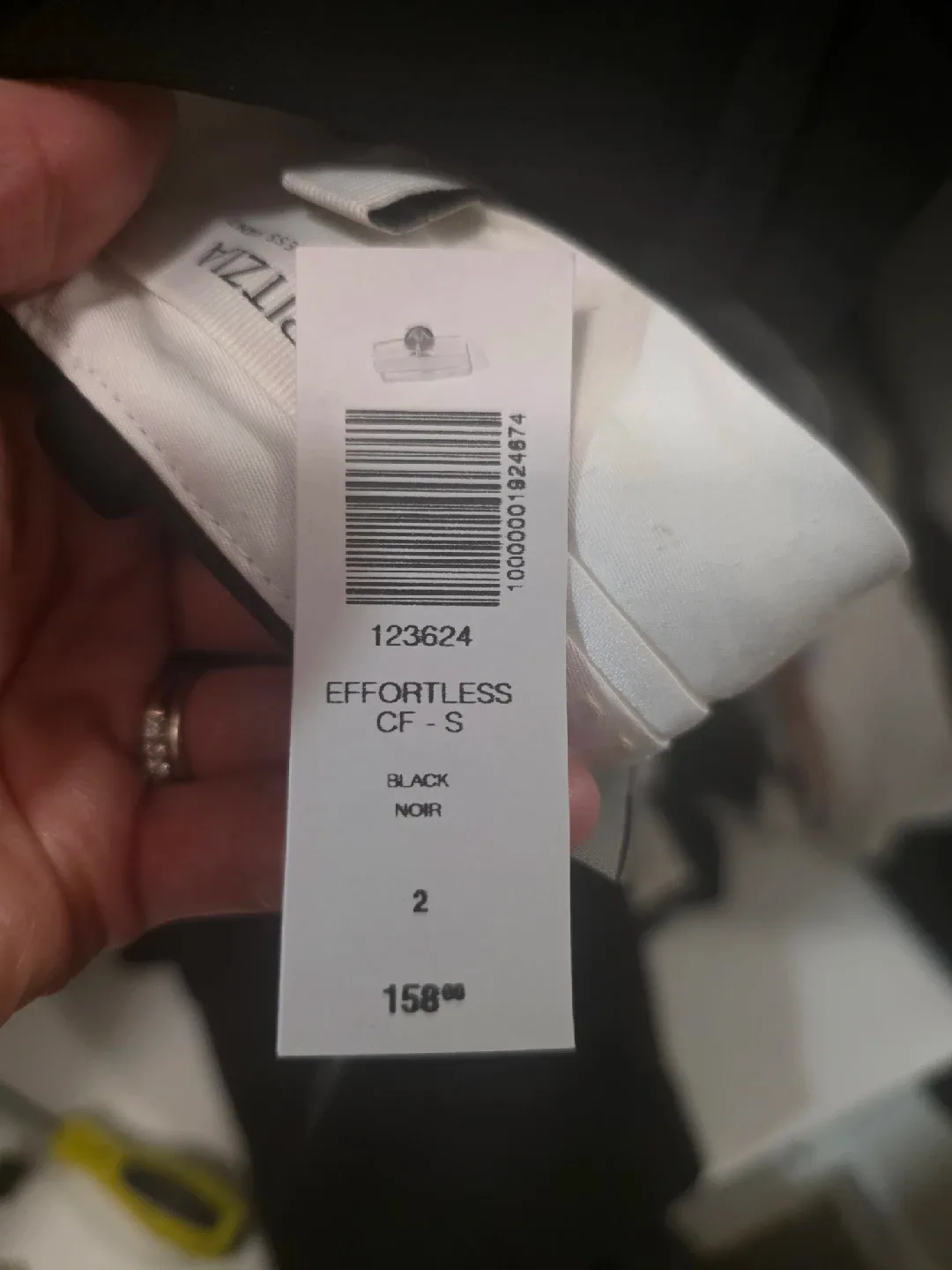 Aritzia Effortless Pant Curve-fit Crepette - Black, Size 2 image indicator(3)