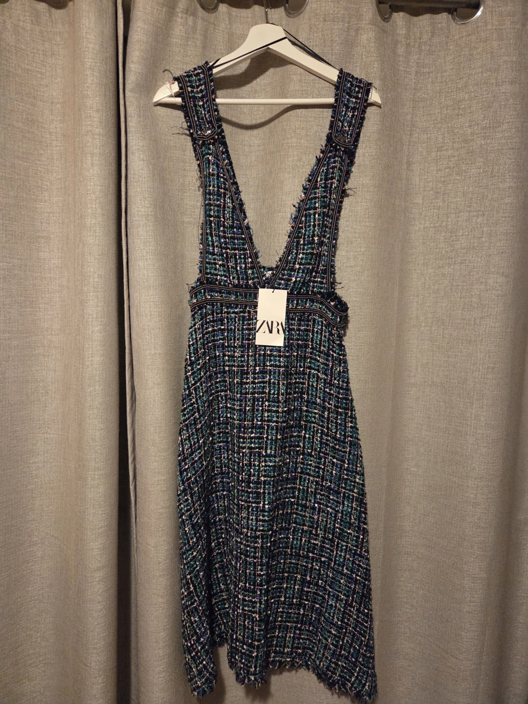 Zara Tweed Mini Dress - Size S