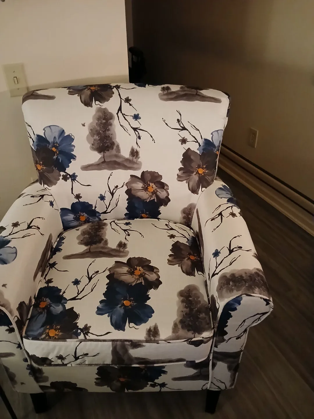 Floral Armchair - Accent Chair