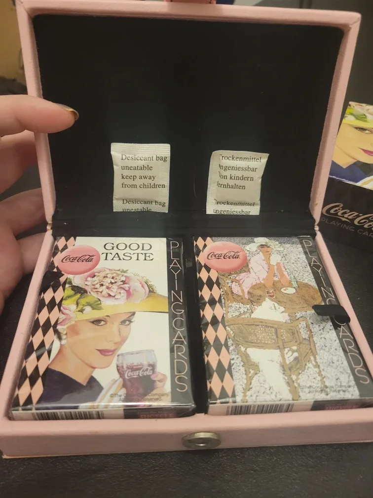 Coca-Cola Playing Cards - Two Fashion Decks image indicator(4)