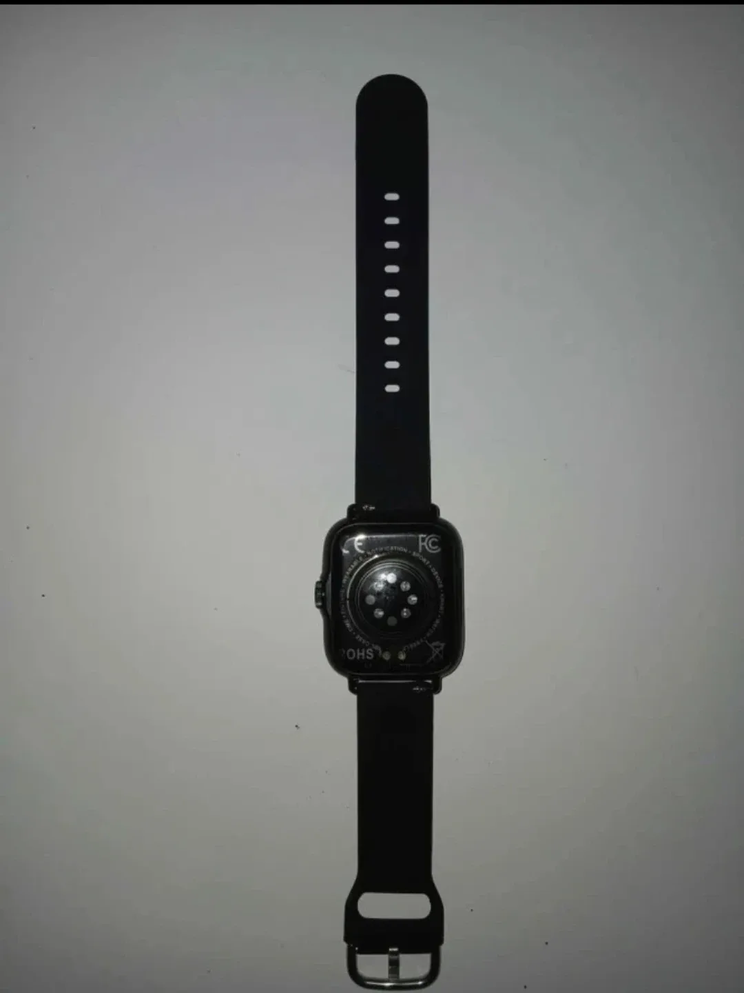 Black Smart Watch with Charger image indicator(3)