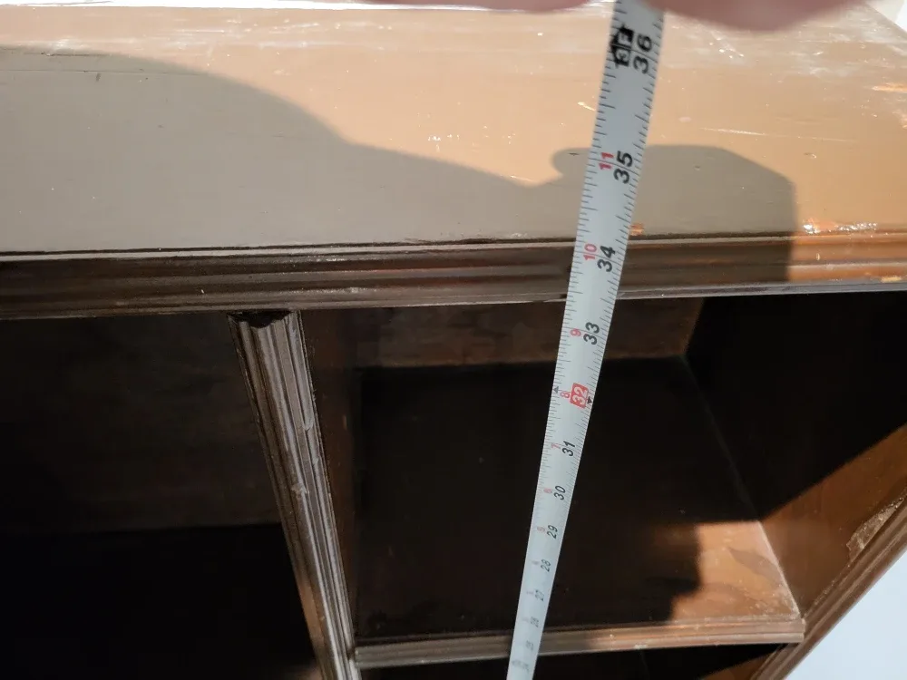 Brown Wooden Shelf Unit image indicator(7)